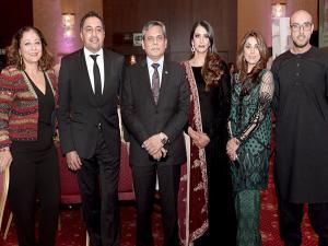Pakistan High Commissioner to the UK Nafees Zakaria at the Gala dinner organised by Pakistan Alliance Girlâ€™s Education (PAGE). 